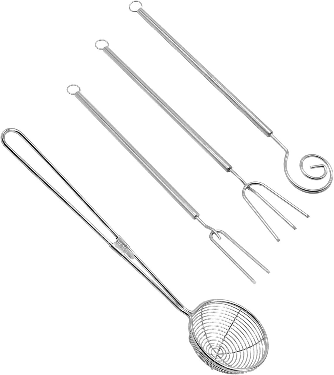 4-Piece Chocolate Dipping Tool Kit – Forks & Skimmer for Handmade Desserts